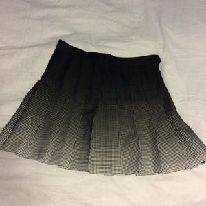 American apparel dotted skirt